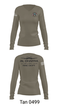 ADAB Fire 68876510 Women's Long Sleeve V-neck Shirt - 41