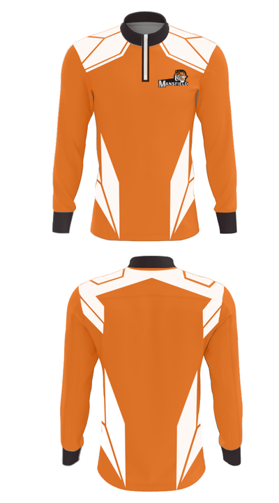 Mansfield Senior High School Golf 49209349 Quarter Zip Jacket - 9