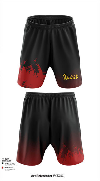 Athletic Shorts With Pockets, Quest, , Teamtime, Team time, sublimation, custom sports apparel, team uniforms, spirit wear, spiritwear, sports uniforms, custom shirts, team store, custom team store, fundraiser sports, apparel fundraiser