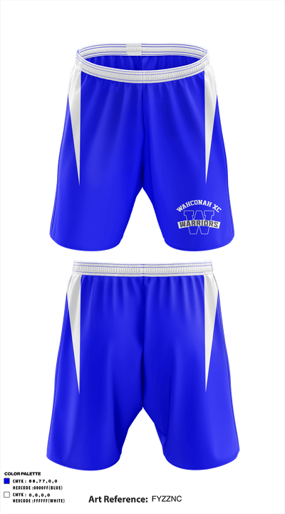 Wahconah Regional High School Cross Country 50606854 Athletic Shorts With Pockets - 36