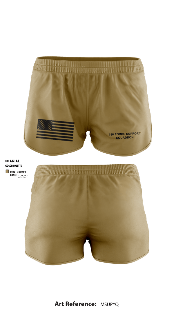 Ranger Panties, 186 Force Support Squadron, Air Force, Teamtime, Team time, sublimation, custom sports apparel, team uniforms, spirit wear, spiritwear, sports uniforms, custom shirts, team store, custom team store, fundraiser sports, apparel fundraiser