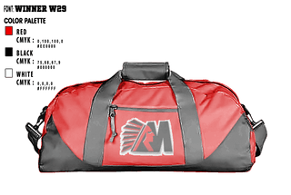 Duffle Bag, McCormick Middle School Cheer, Cheer, Teamtime, Team time, sublimation, custom sports apparel, team uniforms, spirit wear, spiritwear, sports uniforms, custom shirts, team store, custom team store, fundraiser sports, apparel fundraiser