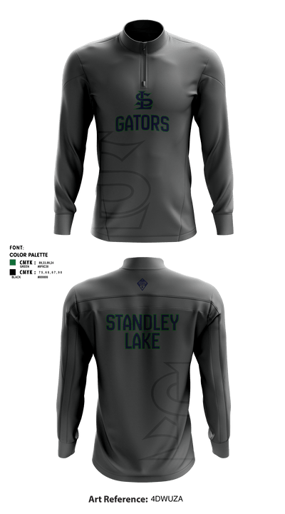 standley lake hs girls soccer 23167606 Quarter Zip Jacket - 2