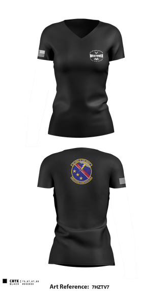 Women's Short Sleeve Vneck Shirt, , Air Force, Teamtime, Team time, sublimation, custom sports apparel, team uniforms, spirit wear, spiritwear, sports uniforms, custom shirts, team store, custom team store, fundraiser sports, apparel fundraiser