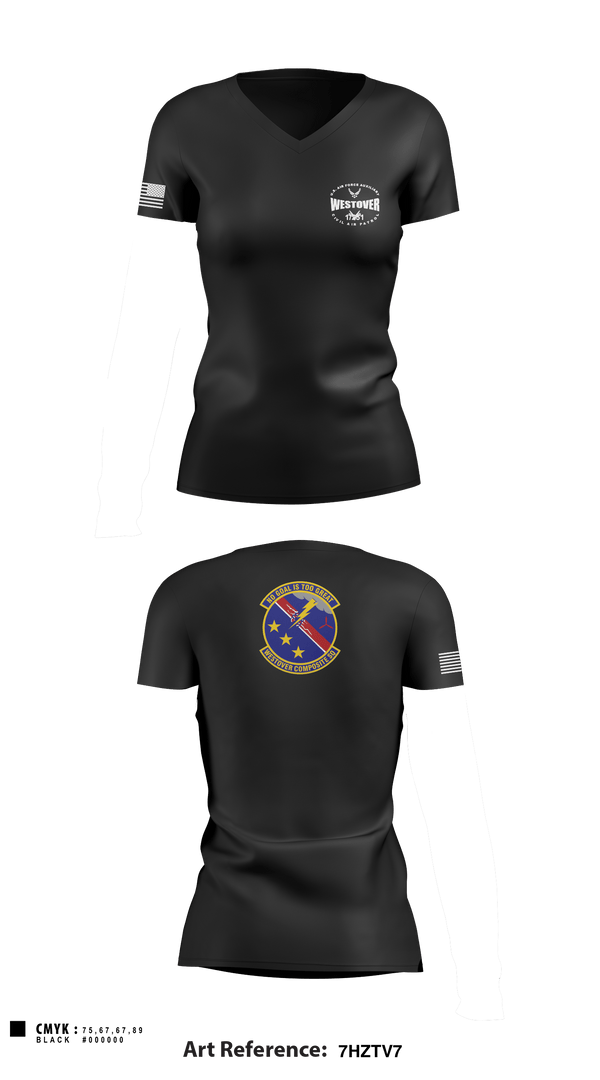 Women's Short Sleeve Vneck Shirt, , Air Force, Teamtime, Team time, sublimation, custom sports apparel, team uniforms, spirit wear, spiritwear, sports uniforms, custom shirts, team store, custom team store, fundraiser sports, apparel fundraiser