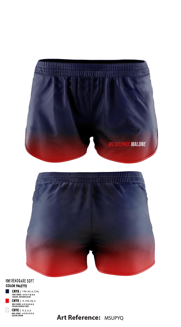 Ranger Panties, TEAM MALONE, , Teamtime, Team time, sublimation, custom sports apparel, team uniforms, spirit wear, spiritwear, sports uniforms, custom shirts, team store, custom team store, fundraiser sports, apparel fundraiser