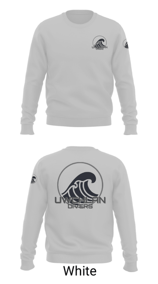 Crew Neck Sweatshirt, Divers, Football, Teamtime, Team time, sublimation, custom sports apparel, team uniforms, spirit wear, spiritwear, sports uniforms, custom shirts, team store, custom team store, fundraiser sports, apparel fundraiser