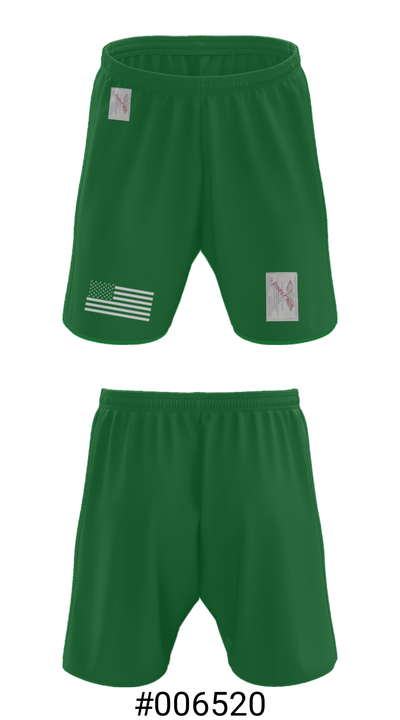 346th TADC(A) 1190959 Athletic Shorts With Pockets - 25