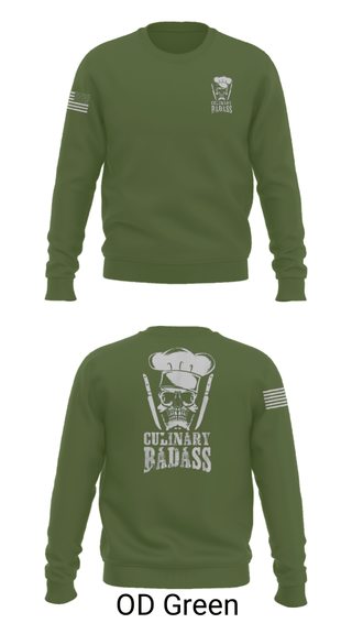 Crew Neck Sweatshirt, , Army, Teamtime, Team time, sublimation, custom sports apparel, team uniforms, spirit wear, spiritwear, sports uniforms, custom shirts, team store, custom team store, fundraiser sports, apparel fundraiser