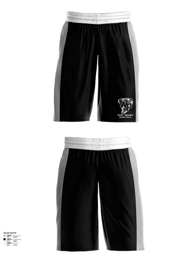West Prairie Senior High School Basketball 90444725 Womens Basketball Shorts - 1