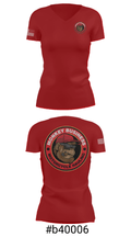 Monkey Business Motorcycle Hauling 46076347 Women's Short Sleeve V-neck Shirt - 21
