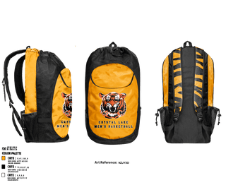 Gear Bag, Crystal Lake Central High School Basketball, Men's Basketball, Teamtime, Team time, sublimation, custom sports apparel, team uniforms, spirit wear, spiritwear, sports uniforms, custom shirts, team store, custom team store, fundraiser sports, apparel fundraiser