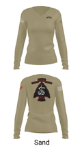 1/503 Snipers 39758046 Women's Long Sleeve V-neck Shirt - 41
