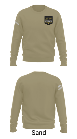 Crew Neck Sweatshirt, , National Guard, Teamtime, Team time, sublimation, custom sports apparel, team uniforms, spirit wear, spiritwear, sports uniforms, custom shirts, team store, custom team store, fundraiser sports, apparel fundraiser