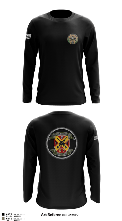 Weapons Training Battalion 3430348 Long Sleeve Performance Shirt - 1