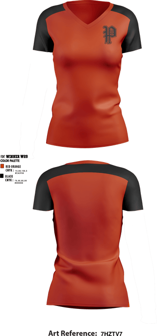 Women's Short Sleeve Vneck Shirt, Pleasantville High School Cheer, Cheer, Teamtime, Team time, sublimation, custom sports apparel, team uniforms, spirit wear, spiritwear, sports uniforms, custom shirts, team store, custom team store, fundraiser sports, apparel fundraiser