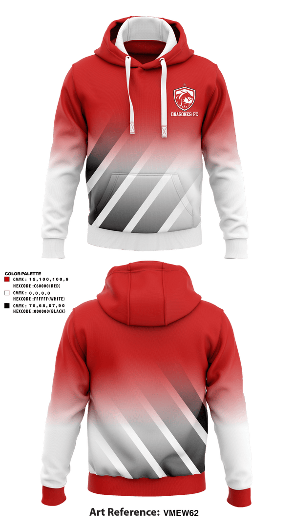 Hoodie, Dragones FC, Men's Soccer, Teamtime, Team time, sublimation, custom sports apparel, team uniforms, spirit wear, spiritwear, sports uniforms, custom shirts, team store, custom team store, fundraiser sports, apparel fundraiser