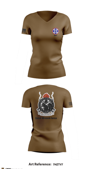 Women's Short Sleeve Vneck Shirt, , Army, Teamtime, Team time, sublimation, custom sports apparel, team uniforms, spirit wear, spiritwear, sports uniforms, custom shirts, team store, custom team store, fundraiser sports, apparel fundraiser