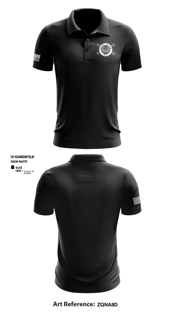 Short Sleeve Performance Polo, D Co 2-13th AVN REGT, Army, Teamtime, Team time, sublimation, custom sports apparel, team uniforms, spirit wear, spiritwear, sports uniforms, custom shirts, team store, custom team store, fundraiser sports, apparel fundraiser