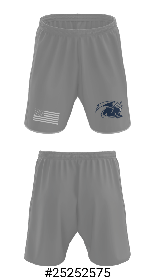 Athletic Shorts With Pockets, Henry F Moss Middle School Football, Football, Teamtime, Team time, sublimation, custom sports apparel, team uniforms, spirit wear, spiritwear, sports uniforms, custom shirts, team store, custom team store, fundraiser sports, apparel fundraiser
