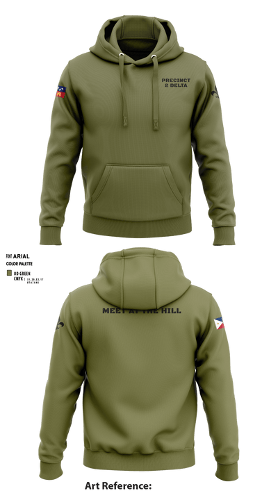 Precinct 2 Delta 41159276 Hoodie - 2