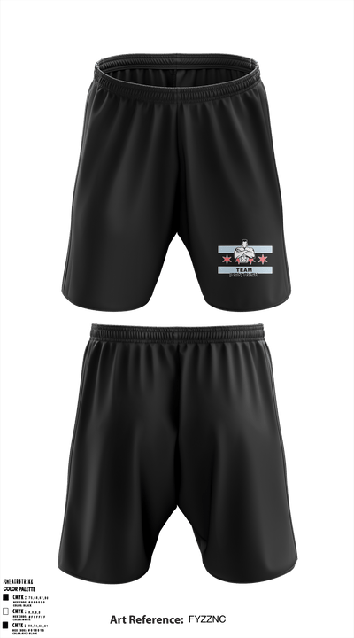 Team Iron RushTeam Iron Rush 33332368 Athletic Shorts With Pockets - 1