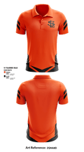Saint Louis Park High School Gymnastics 4669431 Short Sleeve Performance Polo - 1