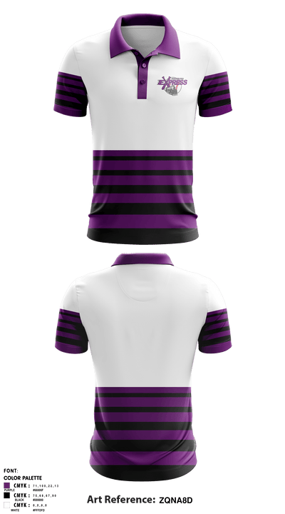 Strasburg Express 95563651 Short Sleeve Performance Polo - 3