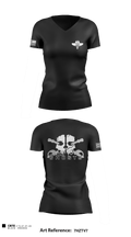 GHOSTS 5648482 Women's Short Sleeve V-neck Shirt - 1