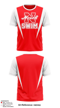 North Attleborough High School Swimming 66715277 Short Sleeve Performance Shirt - 49