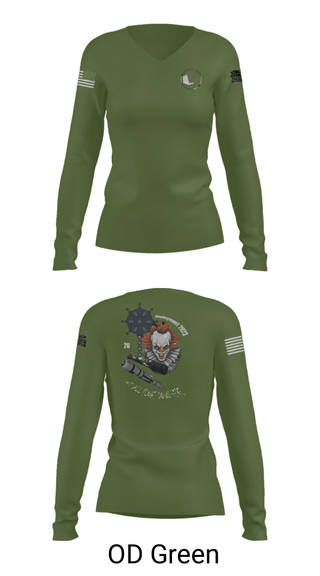 Women's Long Sleeve Vneck Shirt, , Navy, Teamtime, Team time, sublimation, custom sports apparel, team uniforms, spirit wear, spiritwear, sports uniforms, custom shirts, team store, custom team store, fundraiser sports, apparel fundraiser