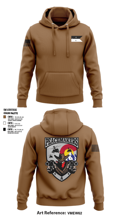 4-4 Attack Battalion 63788655 Hoodie - 5