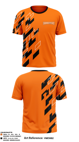 Short Sleeve Performance Shirt, Dighton High School, Spirit Store, Teamtime, Team time, sublimation, custom sports apparel, team uniforms, spirit wear, spiritwear, sports uniforms, custom shirts, team store, custom team store, fundraiser sports, apparel fundraiser