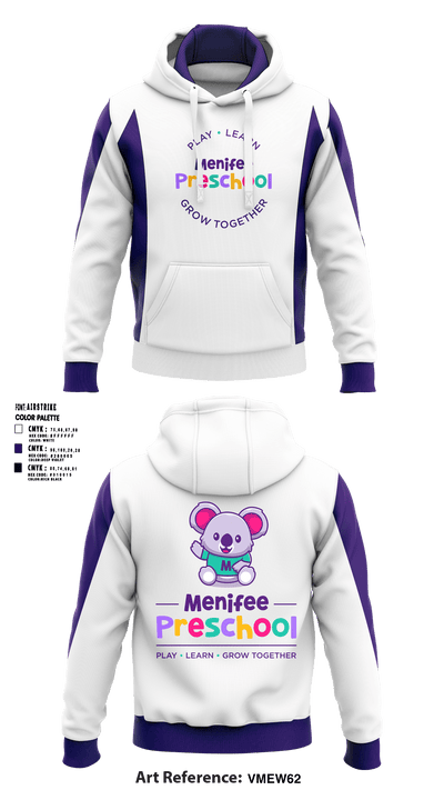 Menifee Preschool 74289541 Hoodie - 1