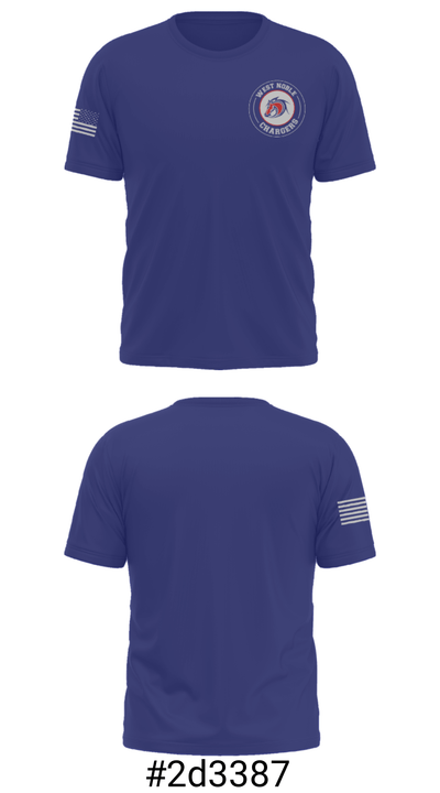 West Noble High School Gymnastics 25349397 Short Sleeve Performance Shirt - 19