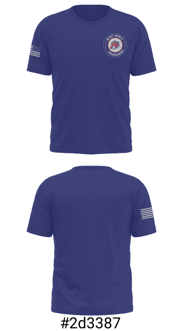Short Sleeve Performance Shirt, West Noble High School Gymnastics, Spirit Store, Teamtime, Team time, sublimation, custom sports apparel, team uniforms, spirit wear, spiritwear, sports uniforms, custom shirts, team store, custom team store, fundraiser sports, apparel fundraiser