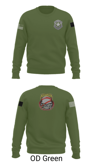Crew Neck Sweatshirt, , Police, Teamtime, Team time, sublimation, custom sports apparel, team uniforms, spirit wear, spiritwear, sports uniforms, custom shirts, team store, custom team store, fundraiser sports, apparel fundraiser