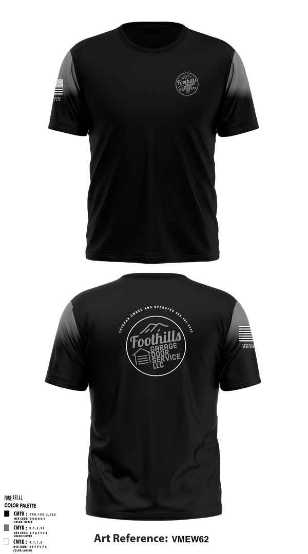 Short Sleeve Performance Shirt, Foothills Garage Door Service LLCFoothills Garage Door Service LLC, , Teamtime, Team time, sublimation, custom sports apparel, team uniforms, spirit wear, spiritwear, sports uniforms, custom shirts, team store, custom team store, fundraiser sports, apparel fundraiser