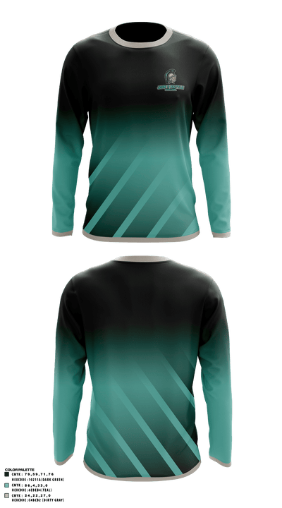 John S Battle High School Soccer 24633224 Long Sleeve Performance Shirt - 1