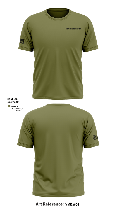 La Vergne SWAT 71324083 Short Sleeve Performance Shirt - 2
