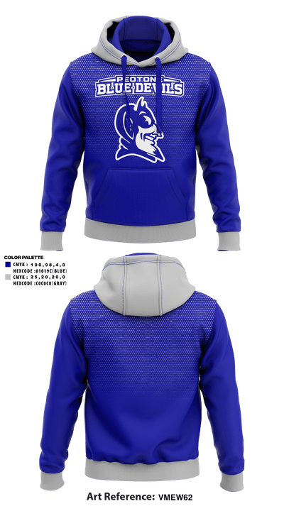 Peotone Blue Devils 70869919 Hoodie - 1