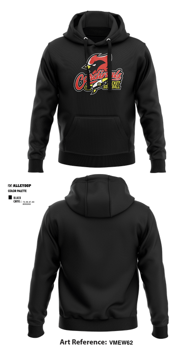 Cardinals Rocket Softball 57412364 Hoodie - 3