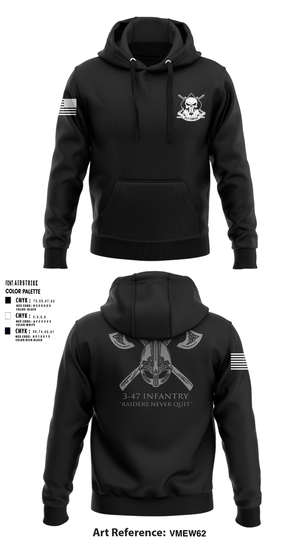 Hoodie, Easy Company 3-47, , Teamtime, Team time, sublimation, custom sports apparel, team uniforms, spirit wear, spiritwear, sports uniforms, custom shirts, team store, custom team store, fundraiser sports, apparel fundraiser
