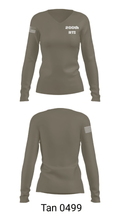 200th RTI 72517798 Women's Long Sleeve V-neck Shirt - 41