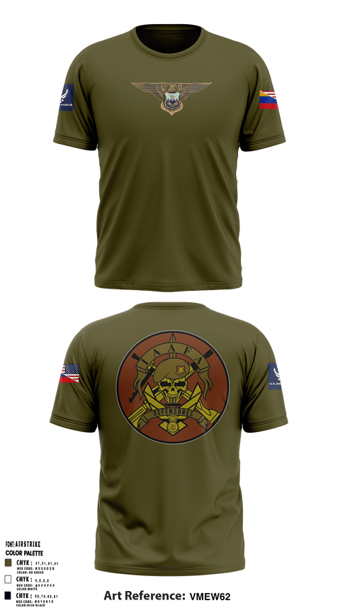 Short Sleeve Performance Shirt, , Air Force, Teamtime, Team time, sublimation, custom sports apparel, team uniforms, spirit wear, spiritwear, sports uniforms, custom shirts, team store, custom team store, fundraiser sports, apparel fundraiser
