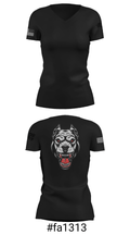 Oscar Golf Charlie Tango 24434143 Women's Short Sleeve V-neck Shirt - 19