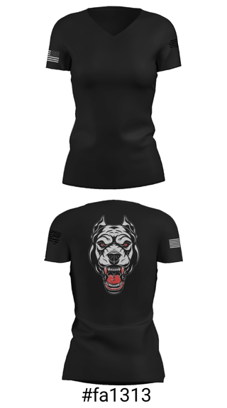 Women's Short Sleeve Vneck Shirt, , Army, Teamtime, Team time, sublimation, custom sports apparel, team uniforms, spirit wear, spiritwear, sports uniforms, custom shirts, team store, custom team store, fundraiser sports, apparel fundraiser