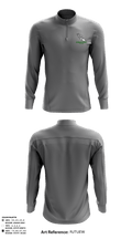 Concord High School Track 53059740 Quarter Zip Jacket - 6
