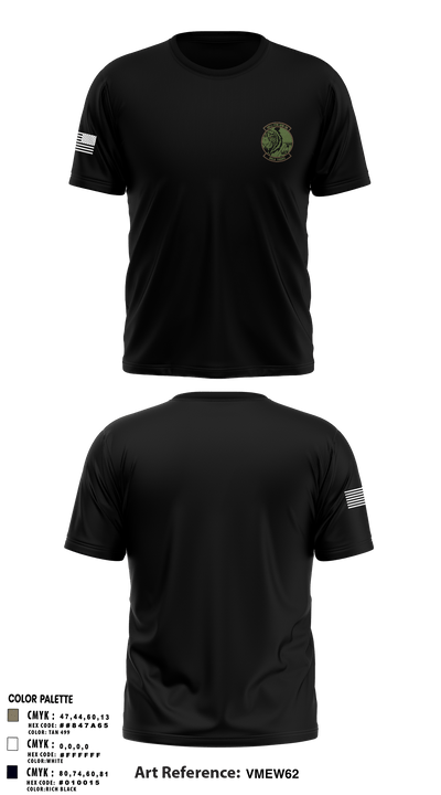 391st APG 27480907 Short Sleeve Performance Shirt - 3