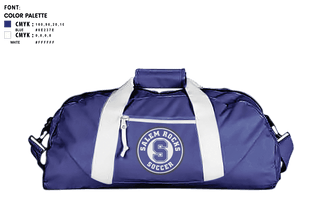 Duffle Bag, Salem High School Soccer, Men's Soccer, Teamtime, Team time, sublimation, custom sports apparel, team uniforms, spirit wear, spiritwear, sports uniforms, custom shirts, team store, custom team store, fundraiser sports, apparel fundraiser